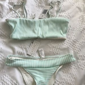 L’space White & Mint Bikini